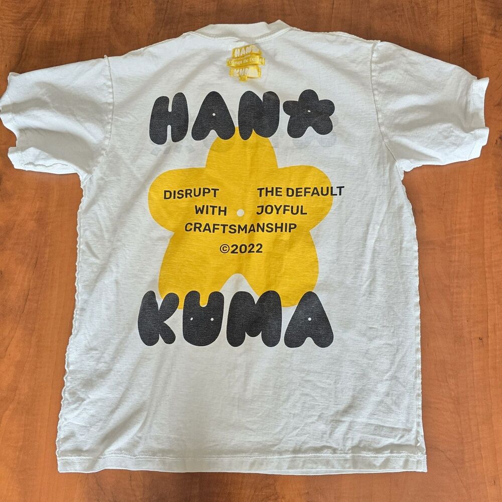 Hana Kuma RARE Double Sided Reversible Disrupt The Default Unisex Crew Neck L